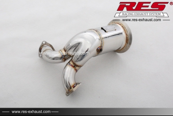 All SS304 / Decat (Catless) Downpipe
